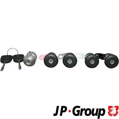 Замок дверей и зажигания с ключами, комплект JP GROUP 1587500210