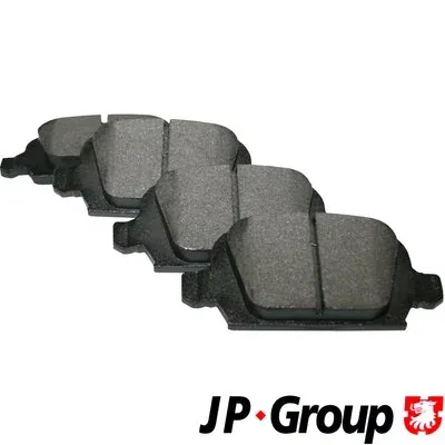 Задние тормозные колодки 1263700510 JP Group
