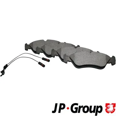 Задние тормозные колодки 1163705510 JP Group