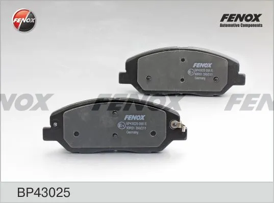 Колодки передние на Hyundai Santa Fe III DM