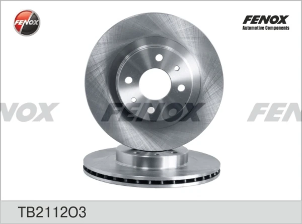 Передние тормозные диски EX2112 Euroex