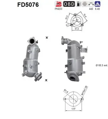 Катализатор FD5076 AS/Auto Storm