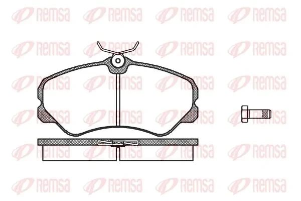 Передние тормозные колодки 9940099 Fiat/Alfa/Lancia
