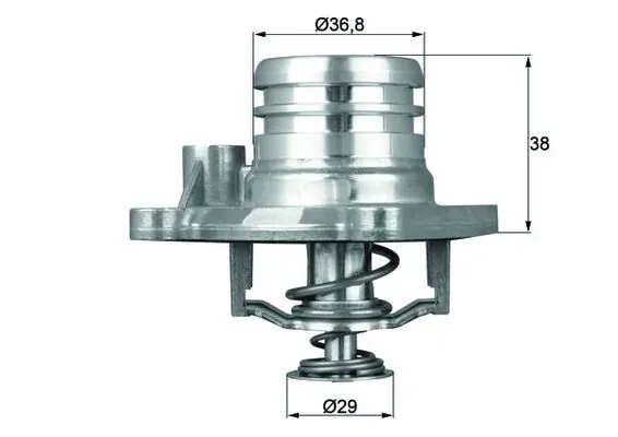 Термостат TI1392 Mahle Original