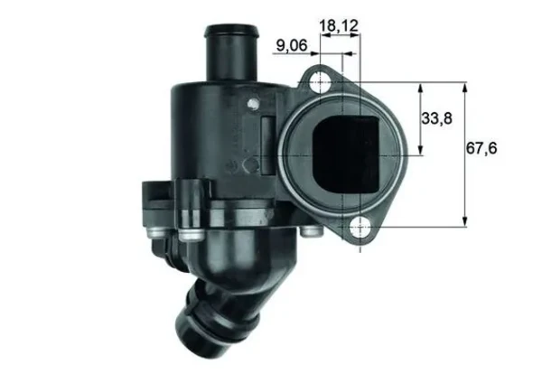 Корпус термостата TM3105 Mahle Original