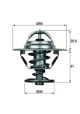 Термостат TX1088D Mahle Original
