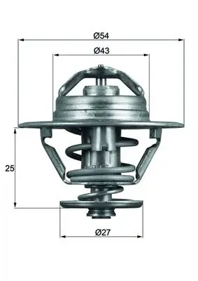 Термостат TX9379D Mahle Original