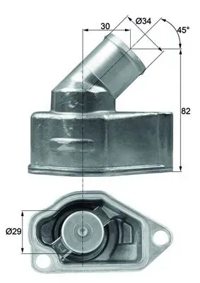 Термостат TI987 Mahle Original