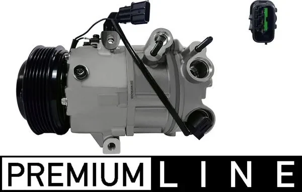 Компрессор кондиционера ACP657000P Mahle Original