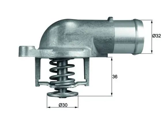 Термостат TI21287D Mahle Original