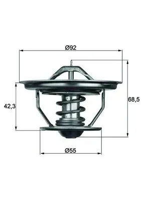 Термостат TX3575 Mahle Original