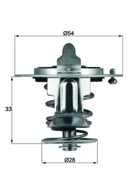 Термостат TX7282 Mahle Original