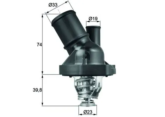 Термостат TI20082 Mahle Original