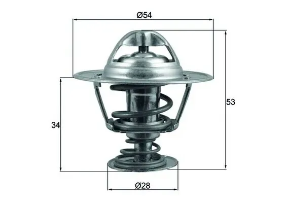 Термостат TX20388D Mahle Original