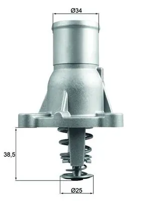 Термостат TI26092 Mahle Original