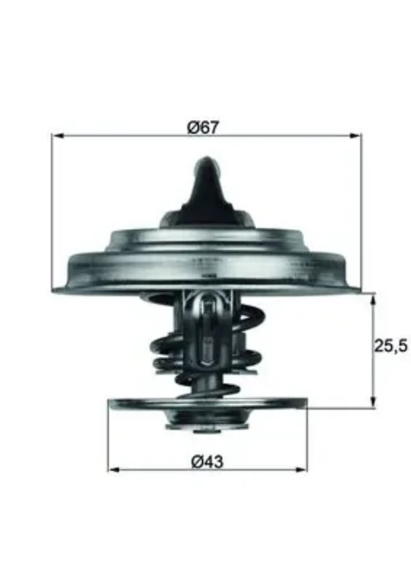 Термостат TX1887D Mahle Original