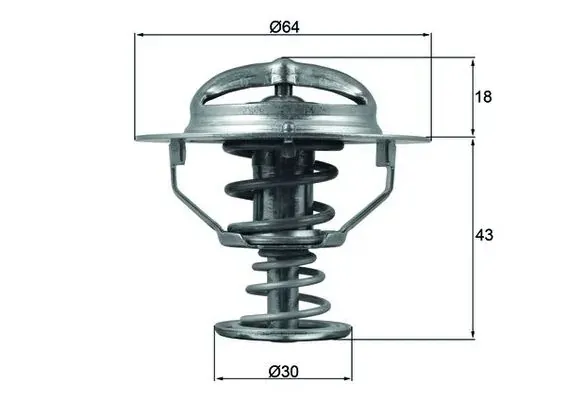Термостат TX11482D Mahle Original