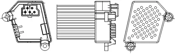 Резистор печки ABR33000S Mahle Original