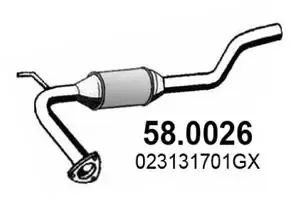 Катализатор 580026 Asso