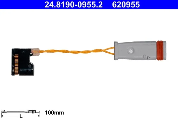 Датчик износа тормозных колодок передний левый SW0512 Power Stop