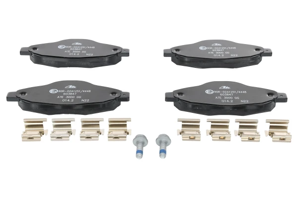 Тормозные колодки Peugeot 308