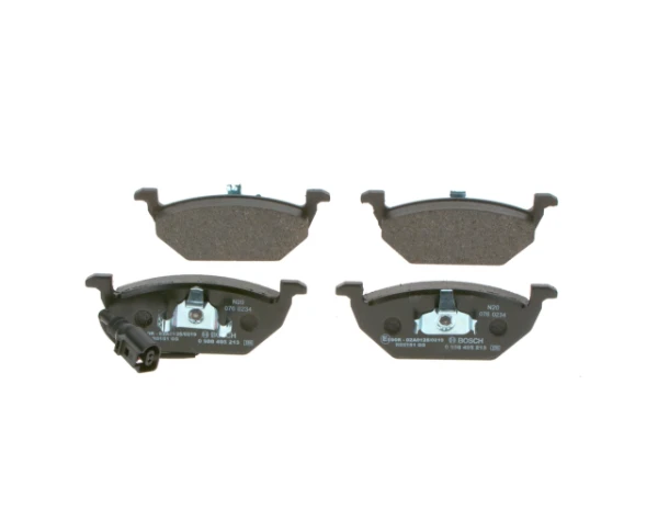Колодки тормозные передние дисковые BOSCH 0986495213