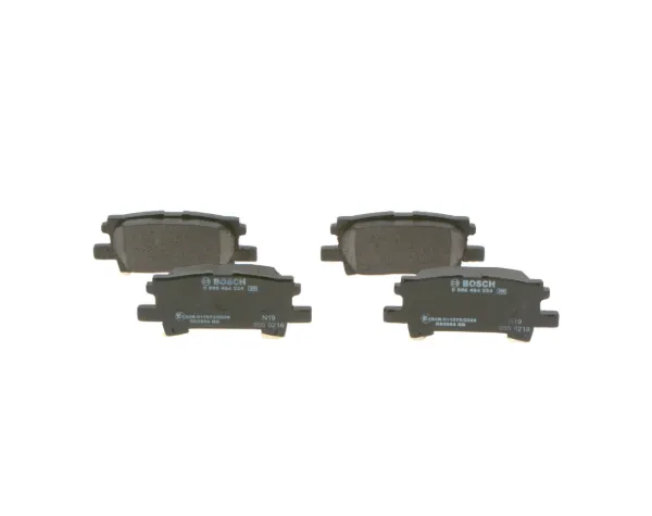 Задние тормозные колодки 0986494224 Bosch