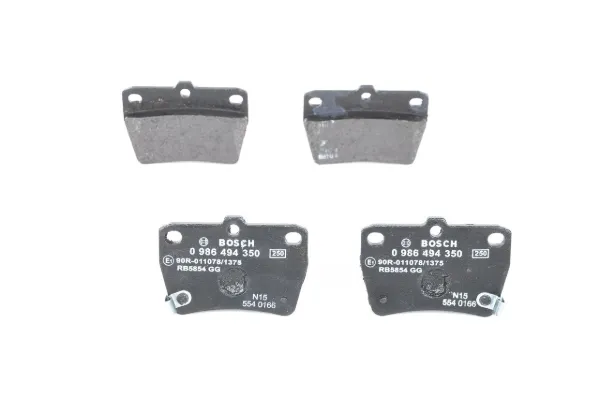 Задние тормозные колодки 0986494350 Bosch