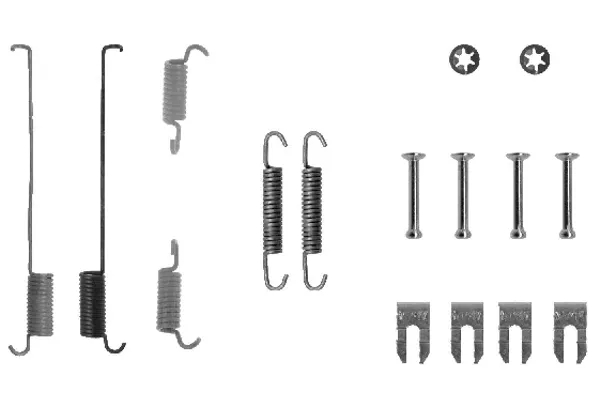 Монтажный комплект задних барабанных колодок 1987475219 Bosch