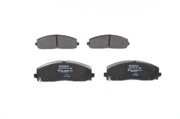 Колодки тормозные передние дисковые BOSCH 0986494769