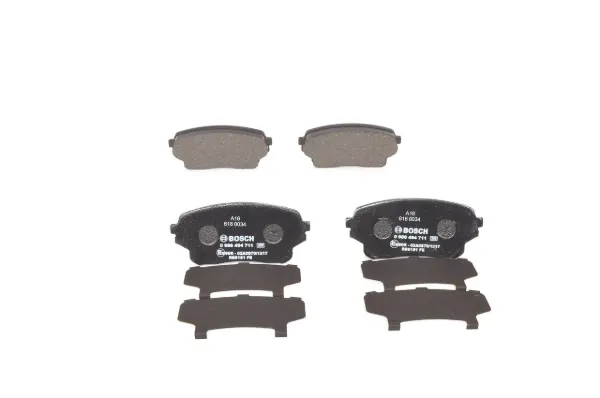 Передние тормозные колодки 0986494711 Bosch