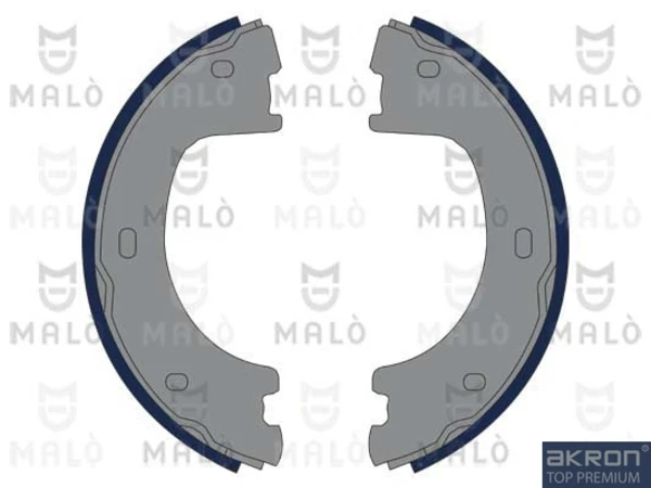 Колодки ручника 1390178 Akron Malo