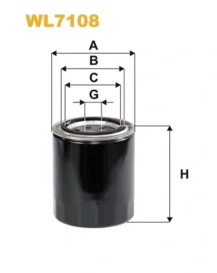 Масляный фильтр WL7108 WIX