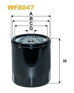 Топливный фильтр WF8047 WIX