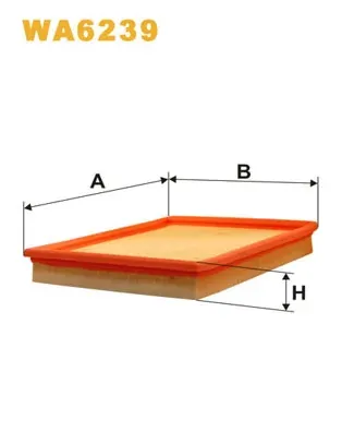 Воздушный фильтр WA6239 WIX