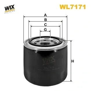 Фильтр масла WIX WL7171