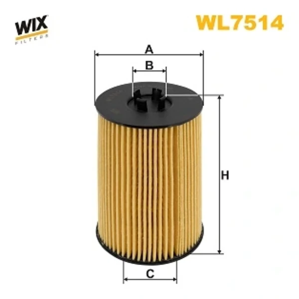 Масляный фильтр WL7514 WIX