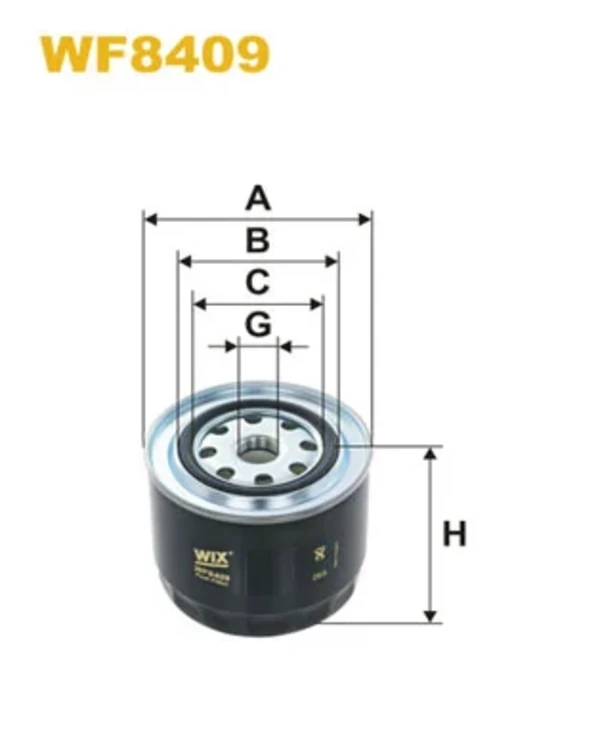Топливный фильтр WF8409 WIX