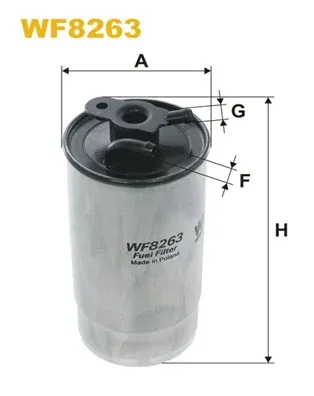 Топливный фильтр WF8263 WIX
