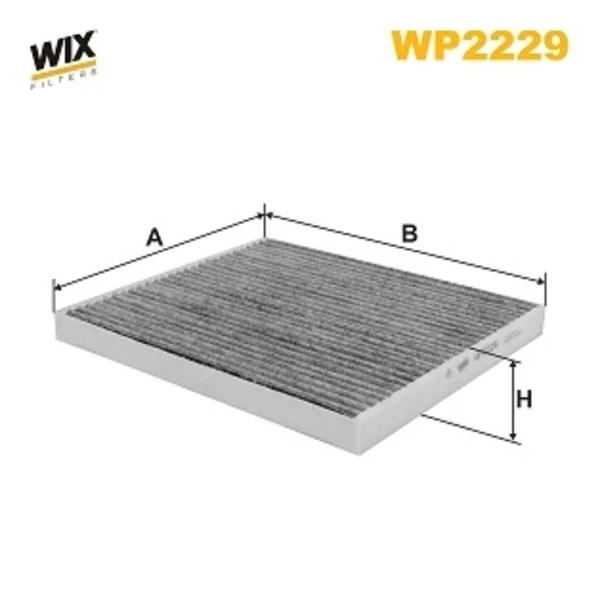 Фильтр салона WP2229 WIX