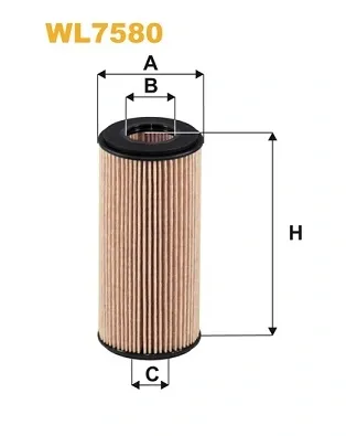 Масляный фильтр WL7580 WIX