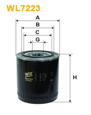 Масляный фильтр WL7223 WIX