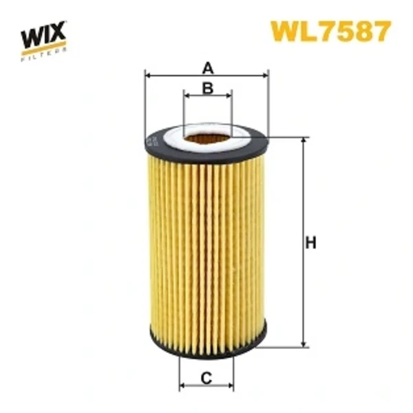 Масляный фильтр WL7587 WIX