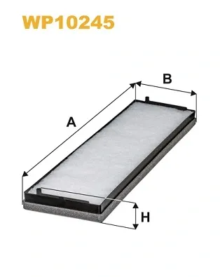 Фильтр салона WP10245 WIX