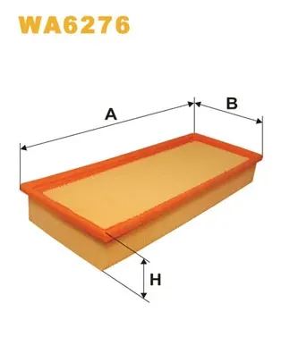 Воздушный фильтр WA6276 WIX