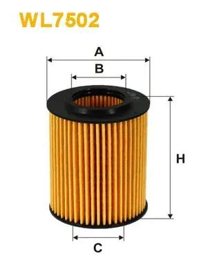 Масляный фильтр WL7502 WIX
