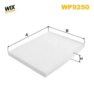 Фильтр салона WP9250 WIX