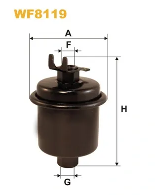 Топливный фильтр WF8119 WIX