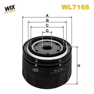 Масляный фильтр WL7168 WIX