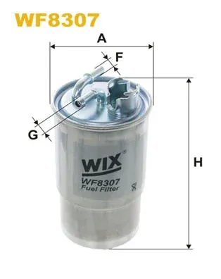 Топливный фильтр WF8307 WIX